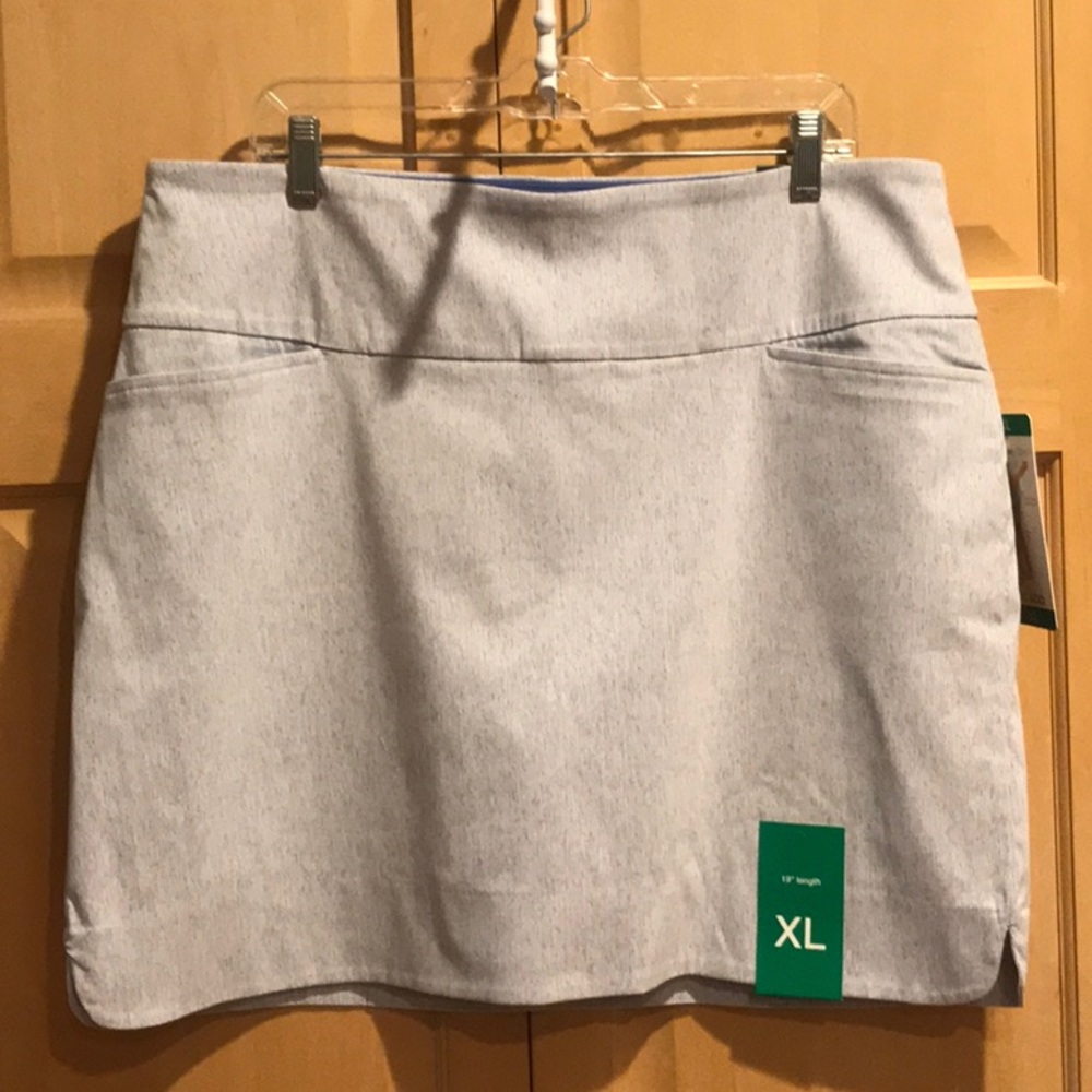 New S.C. & Co. Light Blue A-Line Mini Skort for Casual Wear